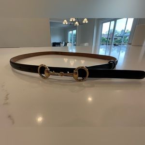 Classic Gucci horsebit belt